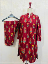 Flower Block Printed 2pcs